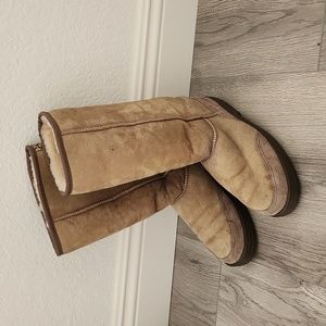 UGG Women’s Ultra Tall Boots, Size 9, Chestnut